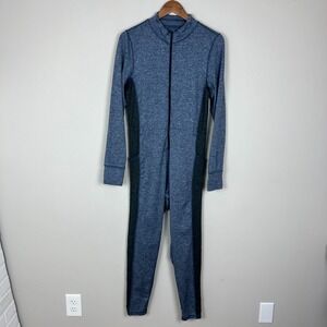 Offline by Aerie Chillside Collection Jumpsuit Womens XL Blue Warmup Base Layer‎
